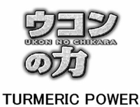 UKON NO CHIKARA TURMERIC POWER Logo (USPTO, 25.06.2010)