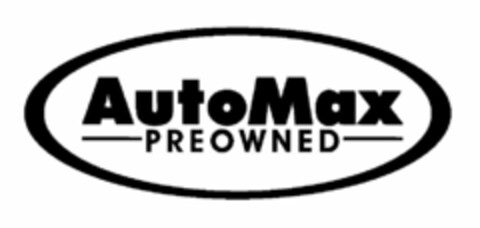 AUTOMAX PREOWNED Logo (USPTO, 28.06.2010)