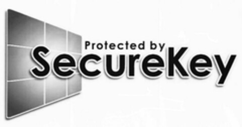 PROTECTED BY SECUREKEY Logo (USPTO, 15.07.2010)