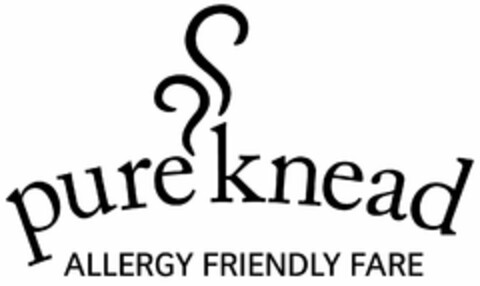 PURE KNEAD ALLERGY FRIENDLY FARE Logo (USPTO, 13.08.2010)