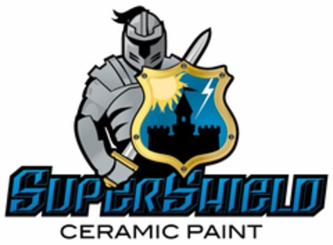 SUPER SHIELD CERAMIC PAINT Logo (USPTO, 29.08.2010)