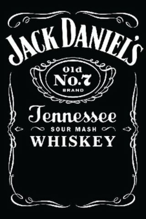 JACK DANIEL'S OLD NO. 7 BRAND TENNESSEESOUR MASH WHISKEY Logo (USPTO, 14.09.2010)