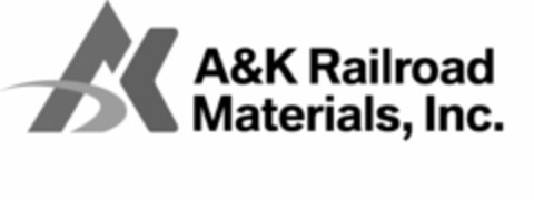 AK A&K RAILROAD MATERIALS, INC. Logo (USPTO, 15.06.2011)