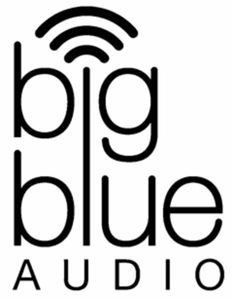 BIG BLUE AUDIO Logo (USPTO, 08/25/2011)