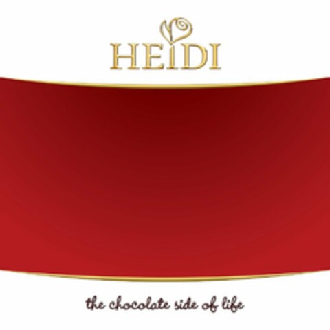 HEIDI THE CHOCOLATE SIDE OF LIFE Logo (USPTO, 27.08.2011)
