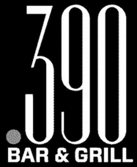 .390 BAR & GRILL Logo (USPTO, 19.09.2011)