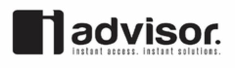 IADVISOR INSTANT ACCESS INSTANT SOLUTIONS Logo (USPTO, 29.03.2012)