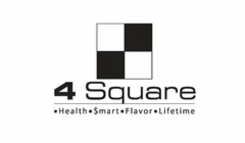 4 SQUARE HEALTH $MART FLAVOR LIFETIME Logo (USPTO, 23.04.2012)