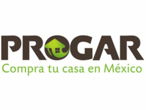 PROGAR COMPRA TU CASA EN MEXICO Logo (USPTO, 08.05.2012)