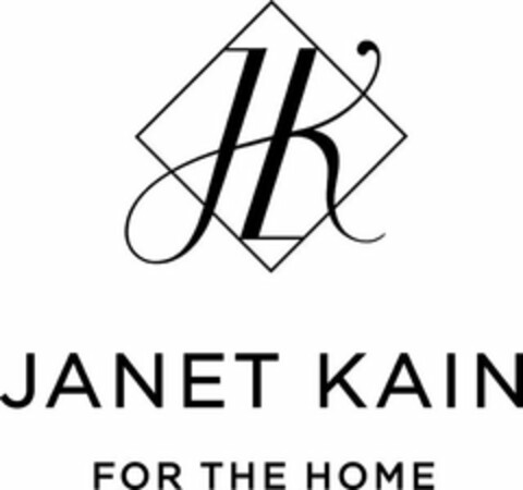 JK JANET KAIN FOR THE HOME Logo (USPTO, 21.08.2012)