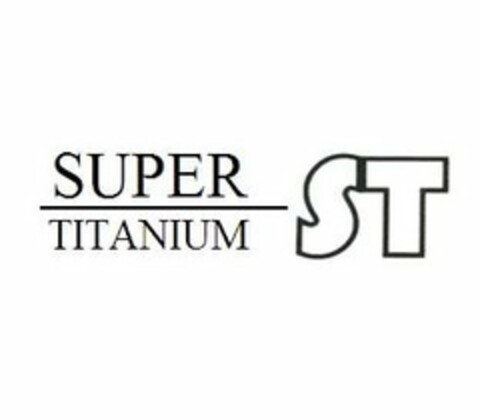 SUPER TITANIUM ST Logo (USPTO, 30.04.2013)