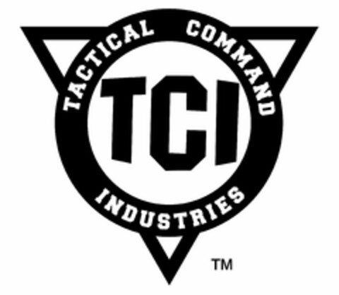 TCI TACTICAL COMMAND INDUSTRIES Logo (USPTO, 23.07.2013)