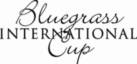 BLUEGRASS INTERNATIONAL CUP Logo (USPTO, 13.08.2013)