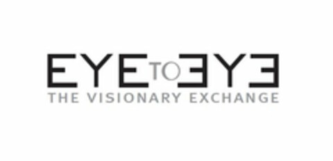 EYE TO EYE THE VISIONARY EXCHANGE Logo (USPTO, 27.12.2013)