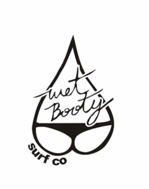 WET BOOTY SURF CO Logo (USPTO, 30.10.2014)