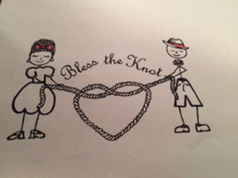 BLESS THE KNOT Logo (USPTO, 01/17/2015)