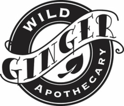 WILD GINGER APOTHECARY Logo (USPTO, 09/05/2015)