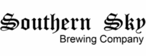 SOUTHERN SKY BREWING COMPANY Logo (USPTO, 06/23/2016)