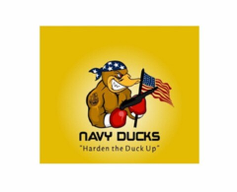 NAVY DUCKS "HARDEN THE DUCK UP" Logo (USPTO, 09/21/2016)
