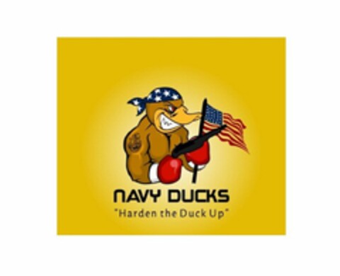 NAVY DUCKS "HARDEN THE DUCK UP" Logo (USPTO, 21.09.2016)