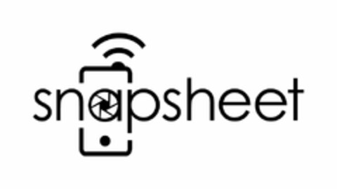 SNAPSHEET Logo (USPTO, 08.08.2017)