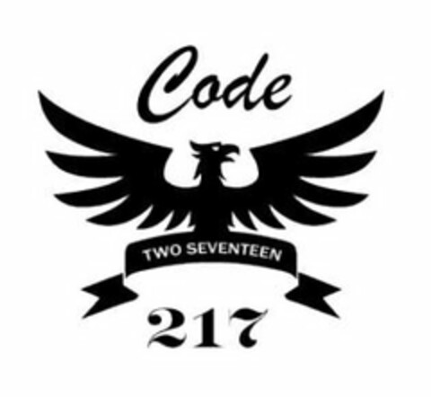 CODE TWO SEVENTEEN 217 Logo (USPTO, 03/27/2018)