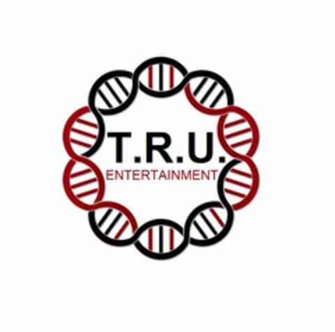 T.R.U. ENTERTAINMENT Logo (USPTO, 06/18/2018)