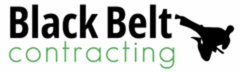 BLACK BELT CONTRACTING Logo (USPTO, 21.06.2018)