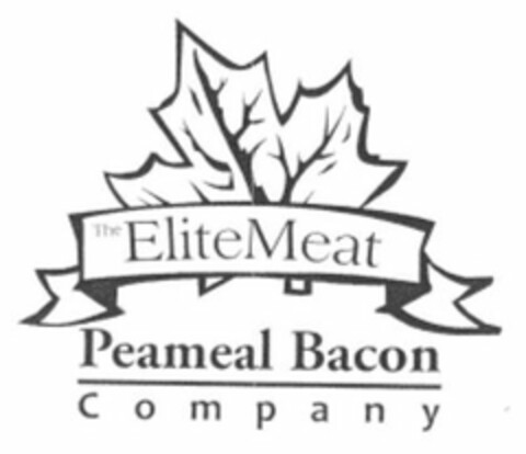 THE ELITE MEAT PEAMEAL BACON COMPANY Logo (USPTO, 17.08.2018)