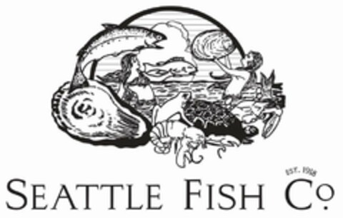 SEATTLE FISH CO. EST. 1918 Logo (USPTO, 23.08.2018)