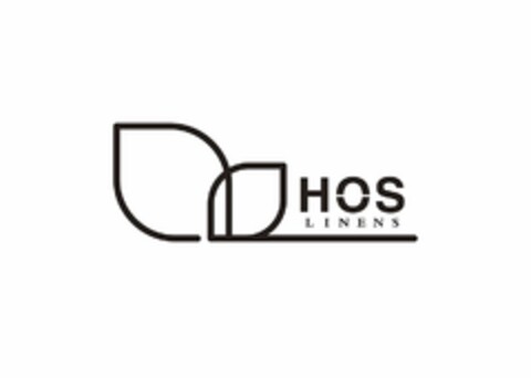 HOS LINENS Logo (USPTO, 08/31/2018)