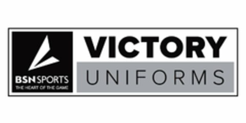 BSN SPORTS THE HEART OF THE GAME VICTORY UNIFORMS Logo (USPTO, 05.09.2018)