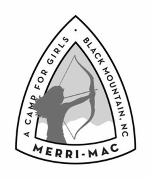 MERRI-MAC A CAMP FOR GIRLS BLACK MOUNTAIN, NC Logo (USPTO, 04.10.2018)