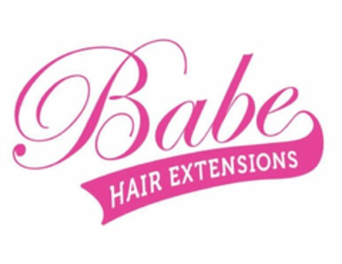 BABE HAIR EXTENSIONS Logo (USPTO, 04.12.2018)