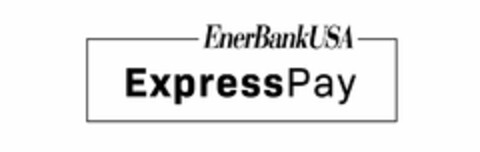 ENERBANKUSA EXPRESSPAY Logo (USPTO, 03/22/2019)