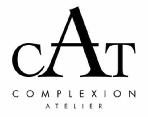 CAT COMPLEXION ATELIER Logo (USPTO, 04/22/2019)