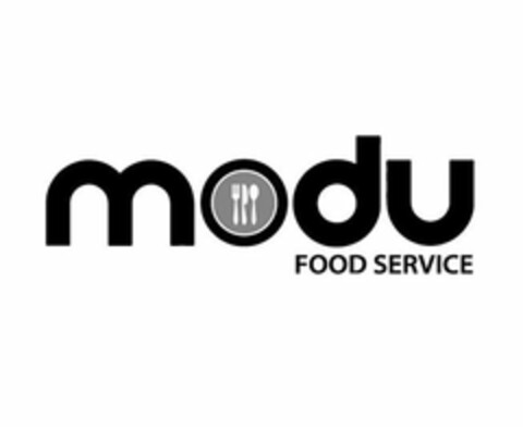 MODU FOOD SERVICE Logo (USPTO, 26.07.2019)