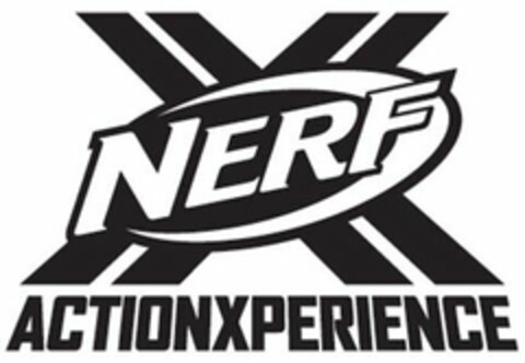 NERF ACTIONXPERIENCE Logo (USPTO, 08/30/2019)