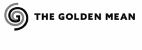 THE GOLDEN MEAN Logo (USPTO, 09/11/2019)