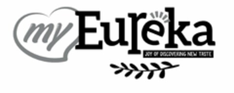 MY EUREKA JOY OF DISCOVERING NEW TASTE Logo (USPTO, 01.11.2019)