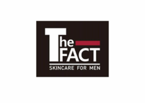 THE FACT SKINCARE FOR MEN Logo (USPTO, 11.05.2020)