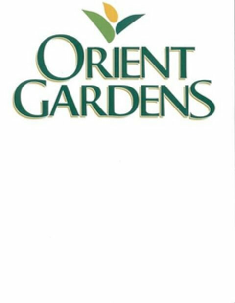 ORIENT GARDENS Logo (USPTO, 11.06.2020)