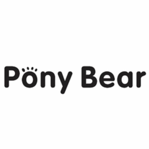 PONY BEAR Logo (USPTO, 09/05/2020)