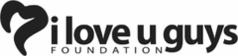 I LOVE U GUYS FOUNDATION Logo (USPTO, 24.03.2009)