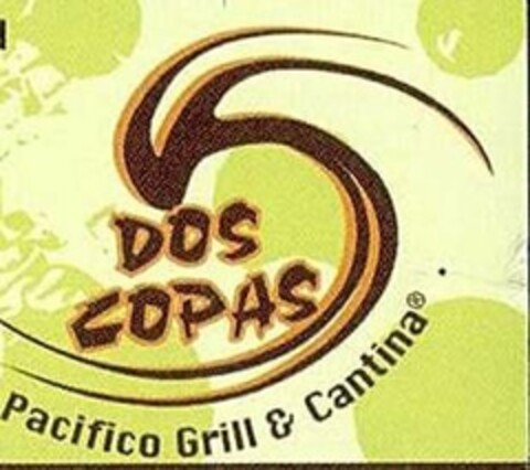 DOS COPAS PACIFICO GRILL & CANTINA Logo (USPTO, 06/09/2009)