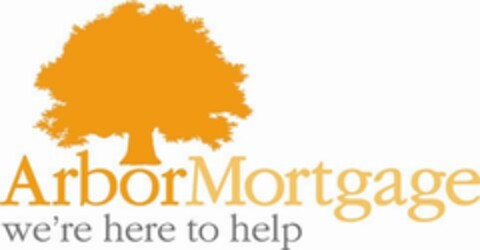 ARBOR MORTGAGE WE'RE HERE TO HELP Logo (USPTO, 10/22/2009)