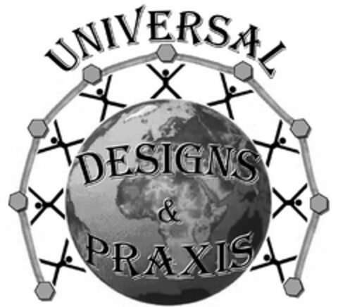 UNIVERSAL DESIGNS & PRAXIS Logo (USPTO, 21.06.2010)