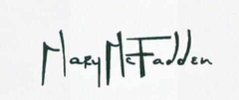 MARY MCFADDEN Logo (USPTO, 07/17/2010)