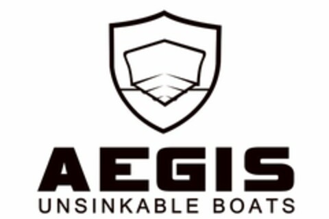 AEGIS UNSINKABLE BOATS Logo (USPTO, 11.08.2010)