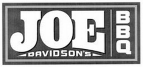 JOE DAVIDSON'S BBQ Logo (USPTO, 31.08.2010)